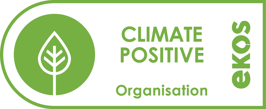 Ekos Climate Positive Business Certification Logo